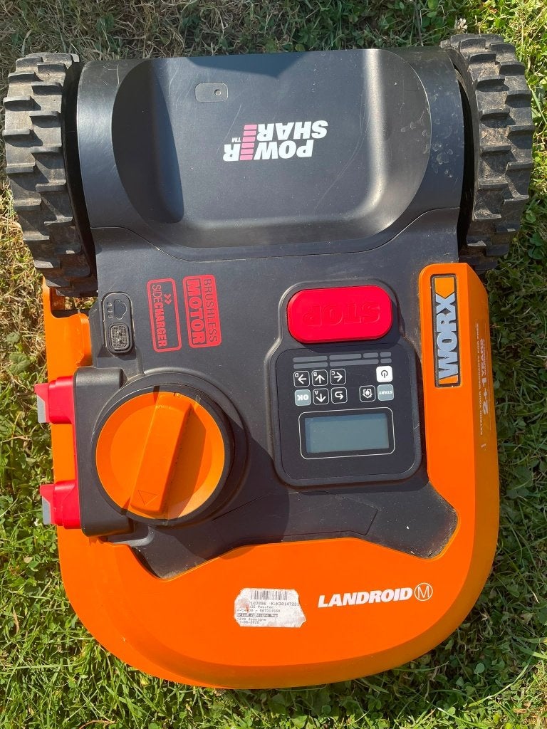 tondeuse robot Worx avec garantie 2028, Enlèvement, Utilisé