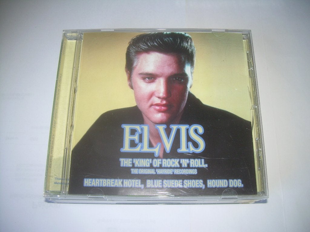 CD - ELVIS - THE KING OF ROCK N ROLL, Pop, Ophalen of Verzenden, Zo goed als nieuw, Eerste persing