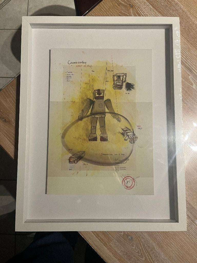 Koen Vanmechelen Cosmogolem gesigneerd nieuw, Antiek en Kunst, Ophalen