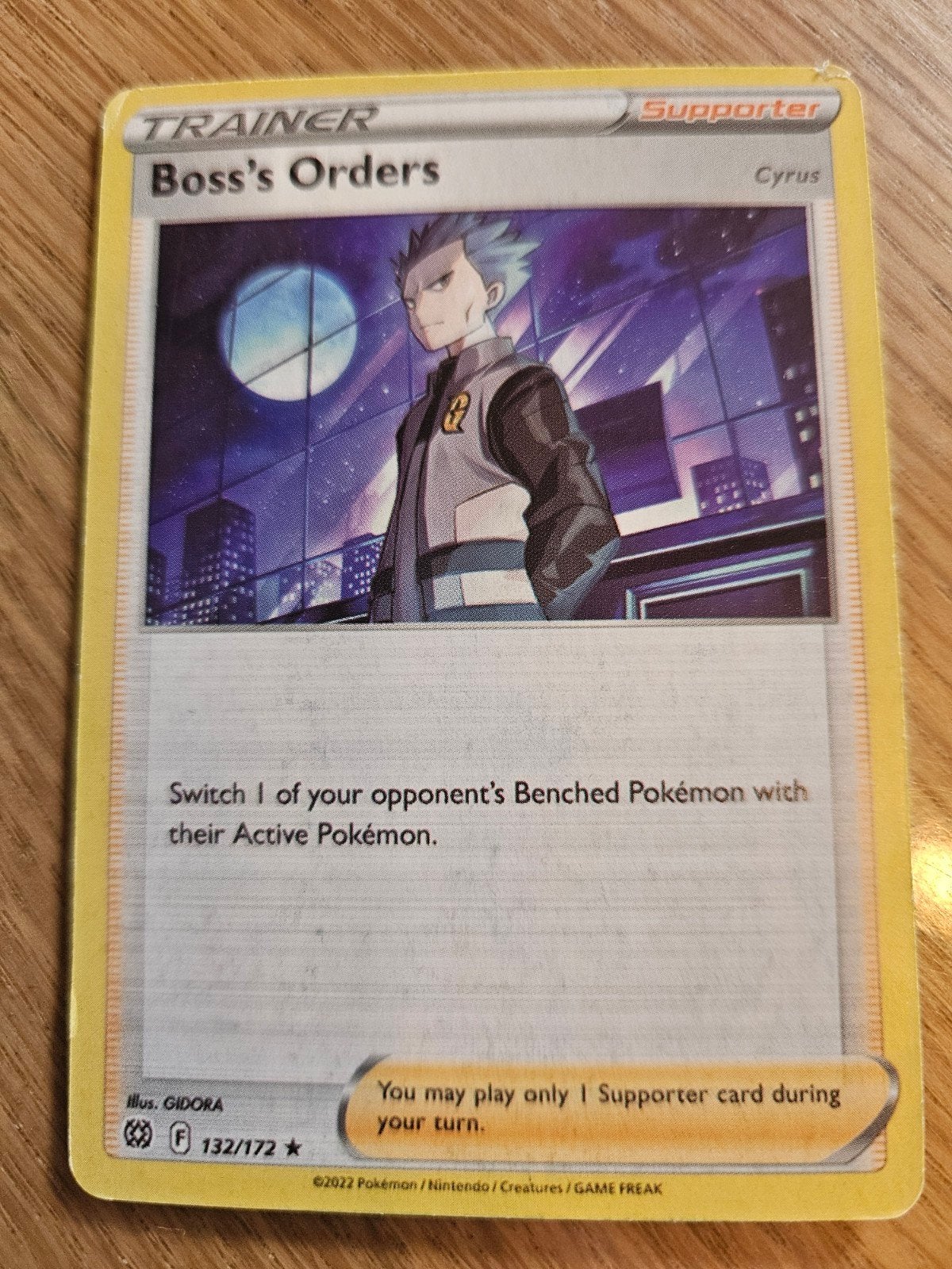 Boss's Orders, Ophalen