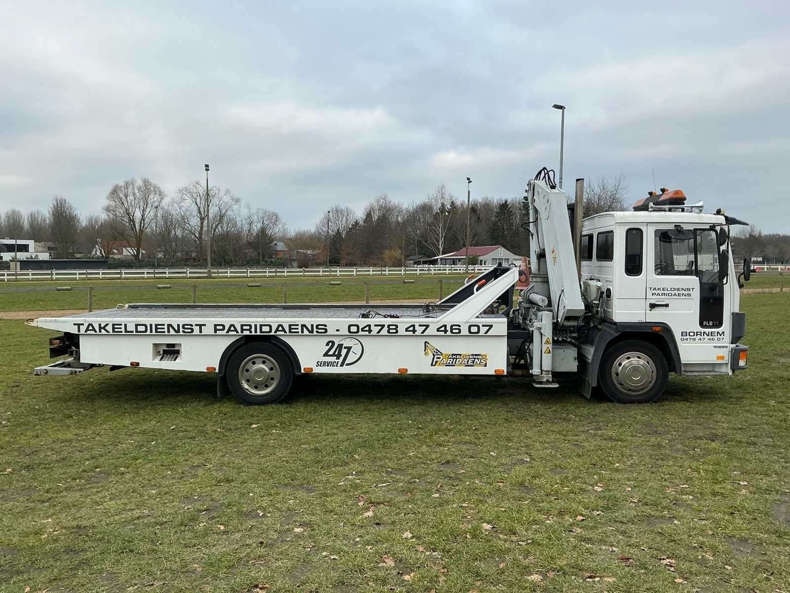 Dépanneuse Volvo FL6 Turbo 1990 avec grue, Achat, Entreprise, Autres carburants, Volvo