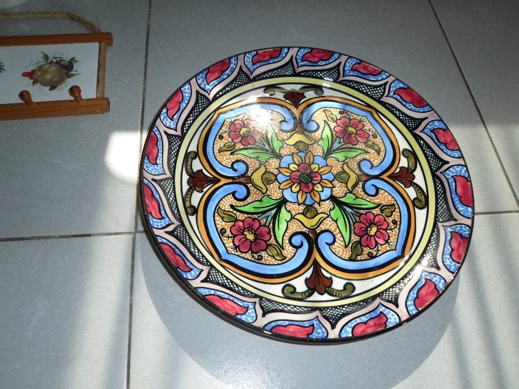 Antieke sierborden, Ophalen