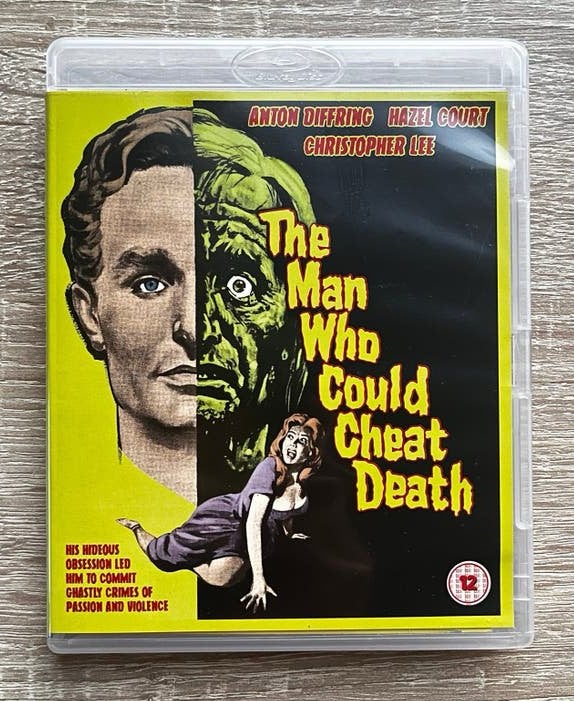 The Man Who Could Cheat Death Eureka Blu-ray + DVD|Very Rare, Cd's en Dvd's, Blu-ray, Ophalen of Verzenden, Zo goed als nieuw