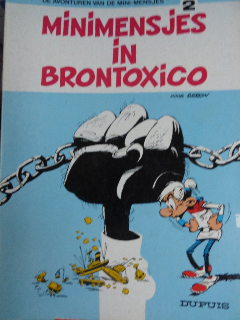 mini mensjes nr 2  in brontoxico, Ophalen of Verzenden