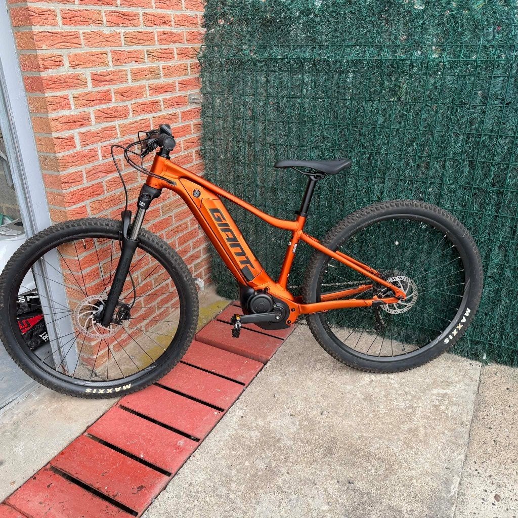 Elektrische mountainbike, Fietsen en Brommers, Fietsen | Mountainbikes en ATB, Ophalen, Hardtail, 49 tot 53 cm, Giant