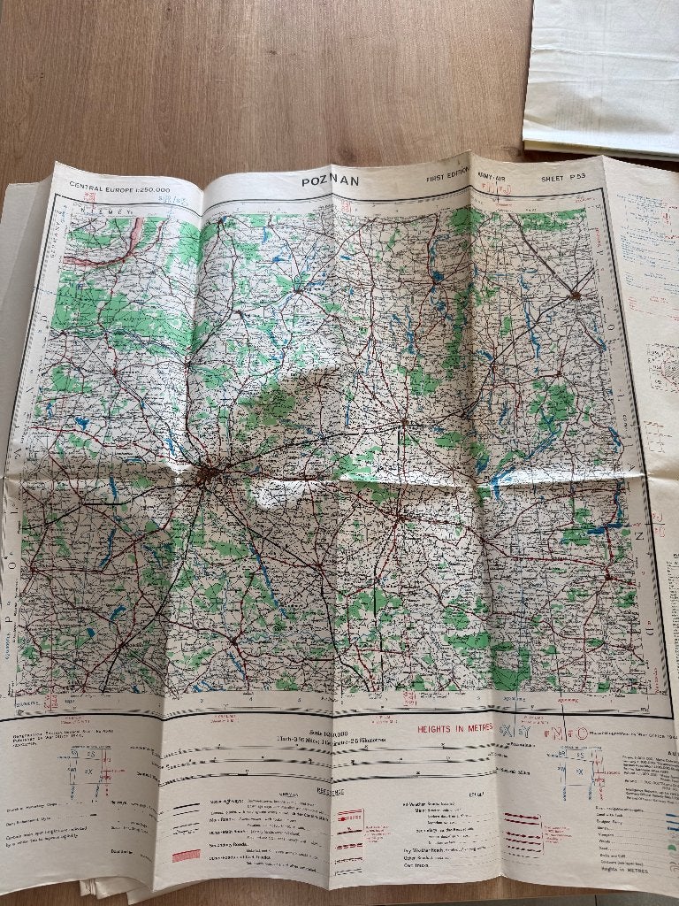 Lot de 6 cartes US Army ww2, Collections, Enlèvement