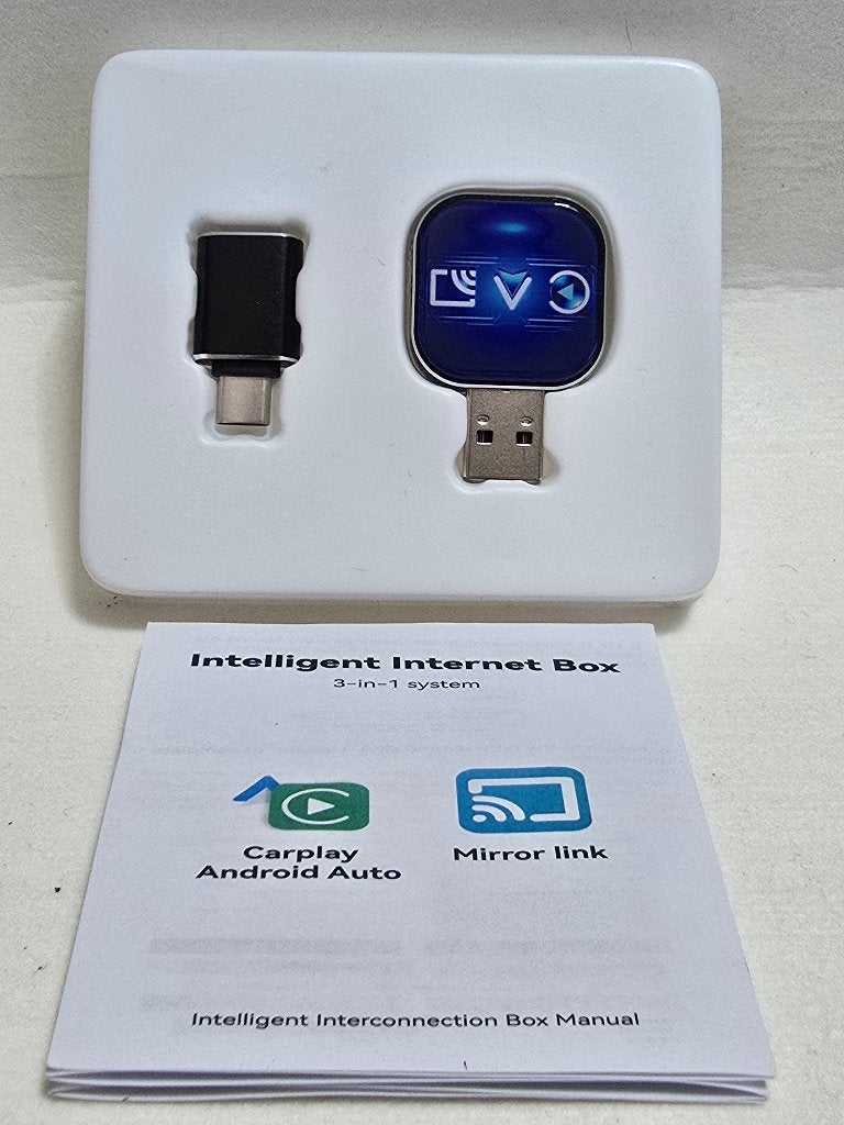 Autoadapter voor Carplay en Android - versie 2026, Auto diversen, Autoradio's, Nieuw, Ophalen of Verzenden