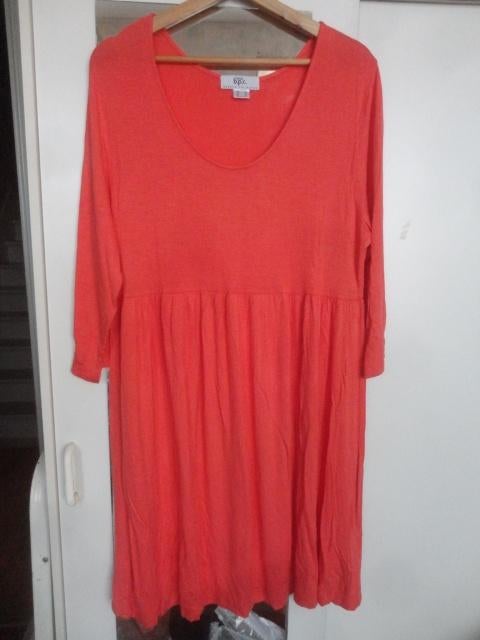 jurk maat 46, Bonprix, Maat 46/48 (XL) of groter, Oranje, Ophalen of Verzenden