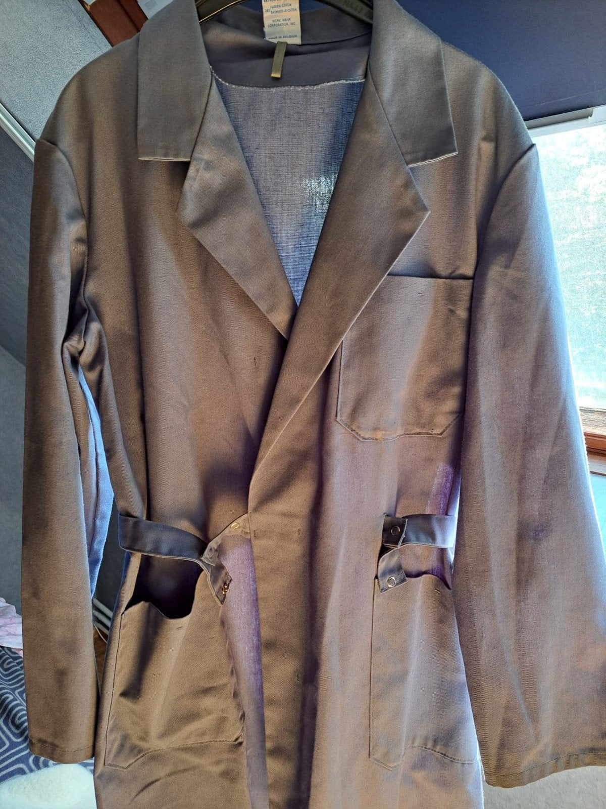 grijze heren kiel. maat large of 50., Kleding | Heren, Spijkerbroeken en Jeans, Ophalen
