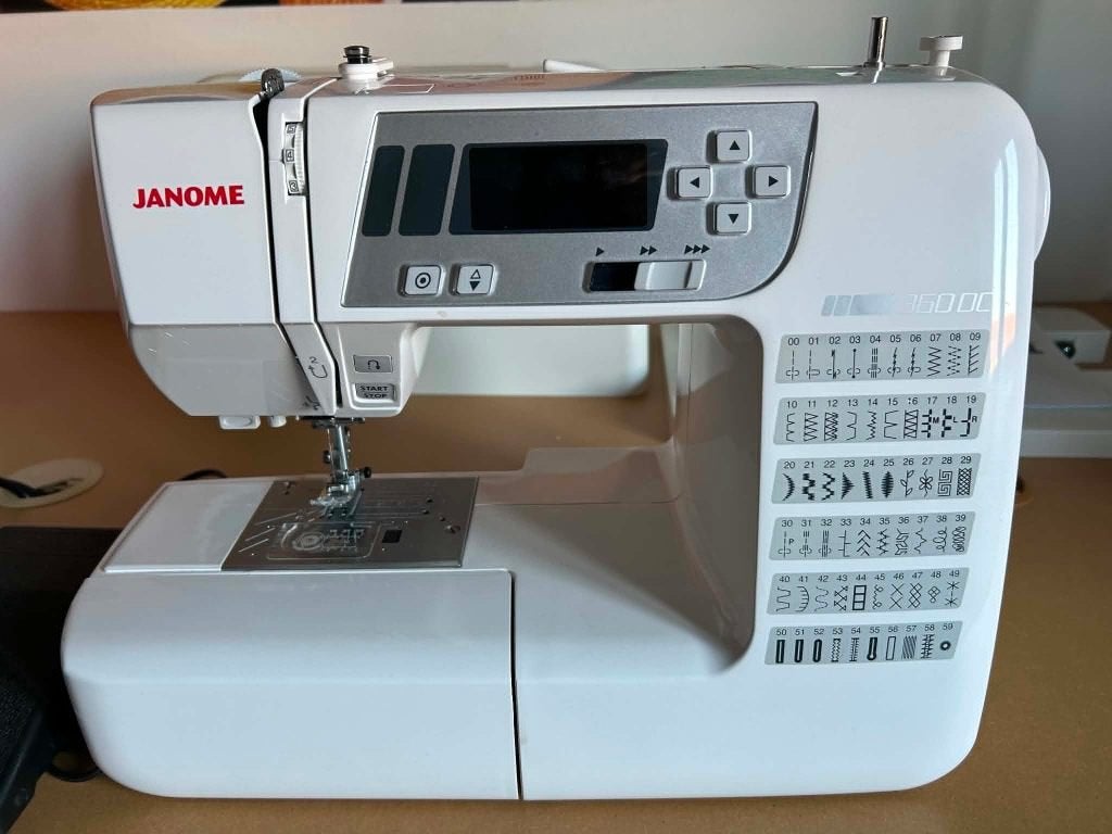 Naaimachine Janome 360 DC, Enlèvement, Comme neuf, Machine à coudre, Janome