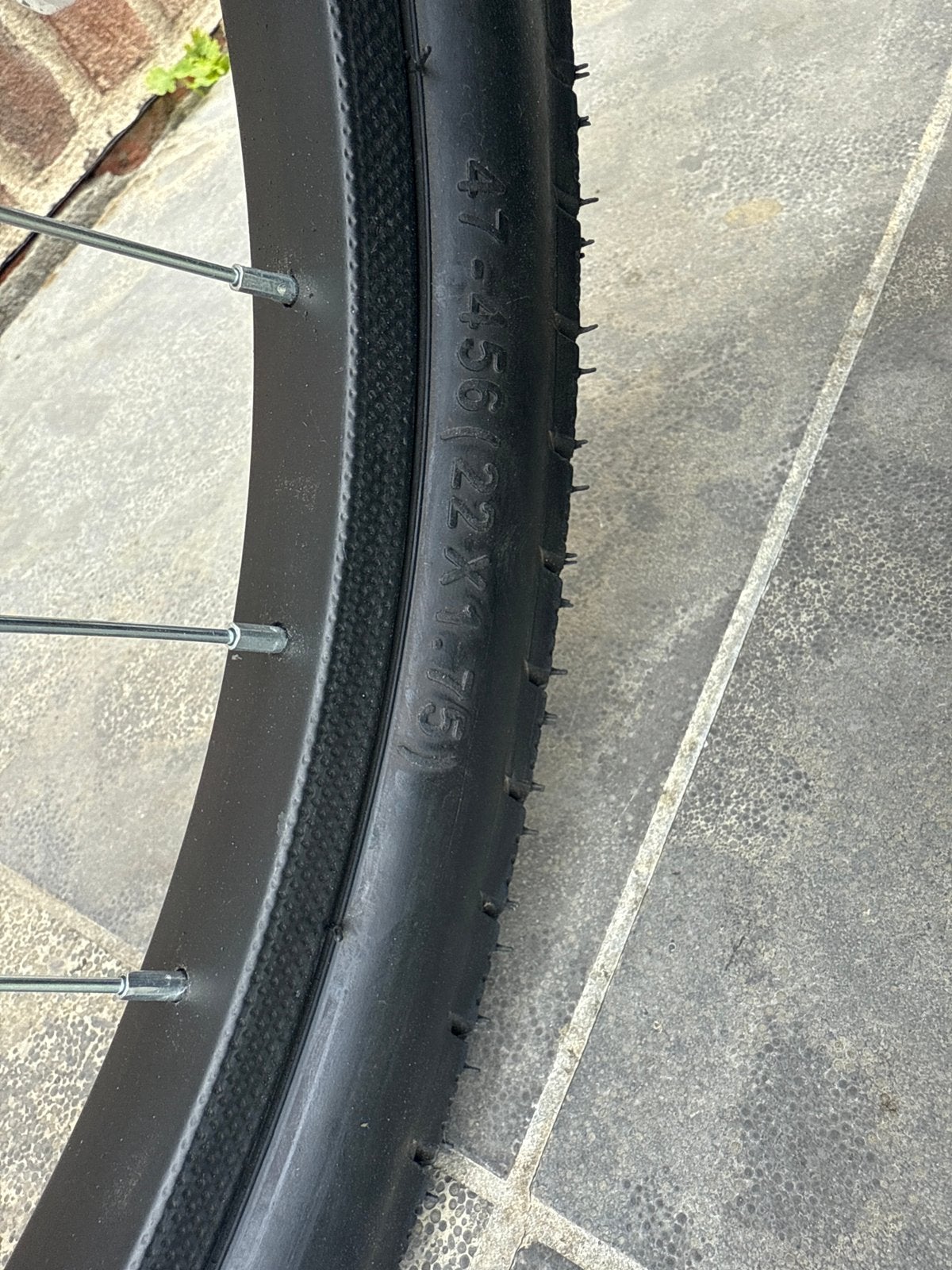 mat zwarte urban fiets, Ophalen, Zo goed als nieuw, 22 inch