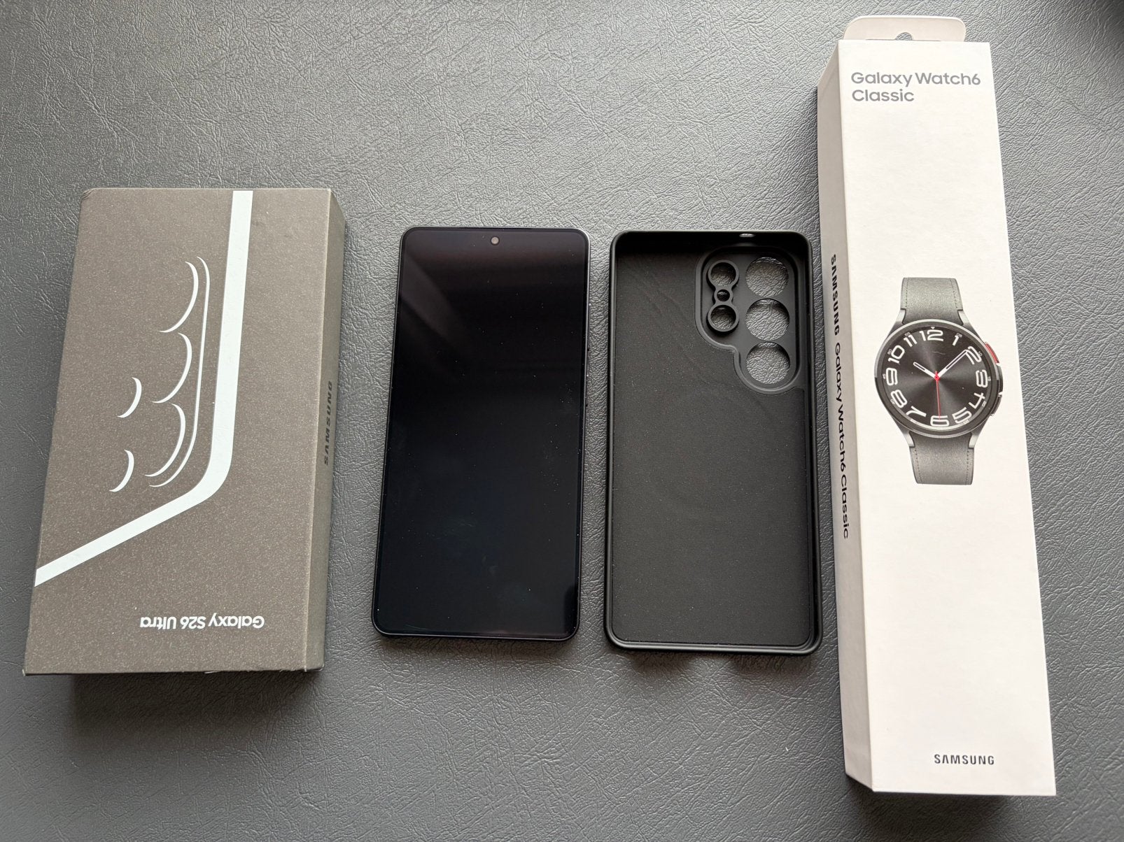 Samsung Galaxy S26 Ultra 512GB Met Nieuw Samsung Horloge!, Zwart, Touchscreen, Zo goed als nieuw, Zonder simlock