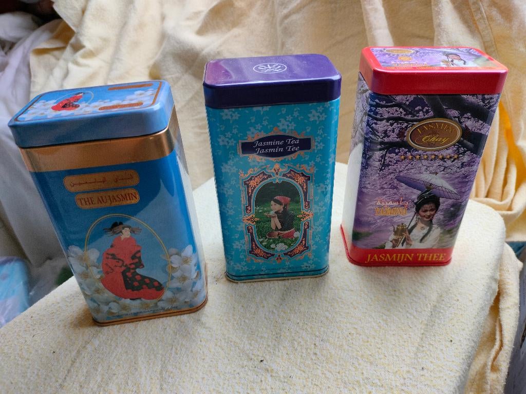 lot blikken thee /2, Verzamelen, Ophalen of Verzenden, Nieuw, Thee
