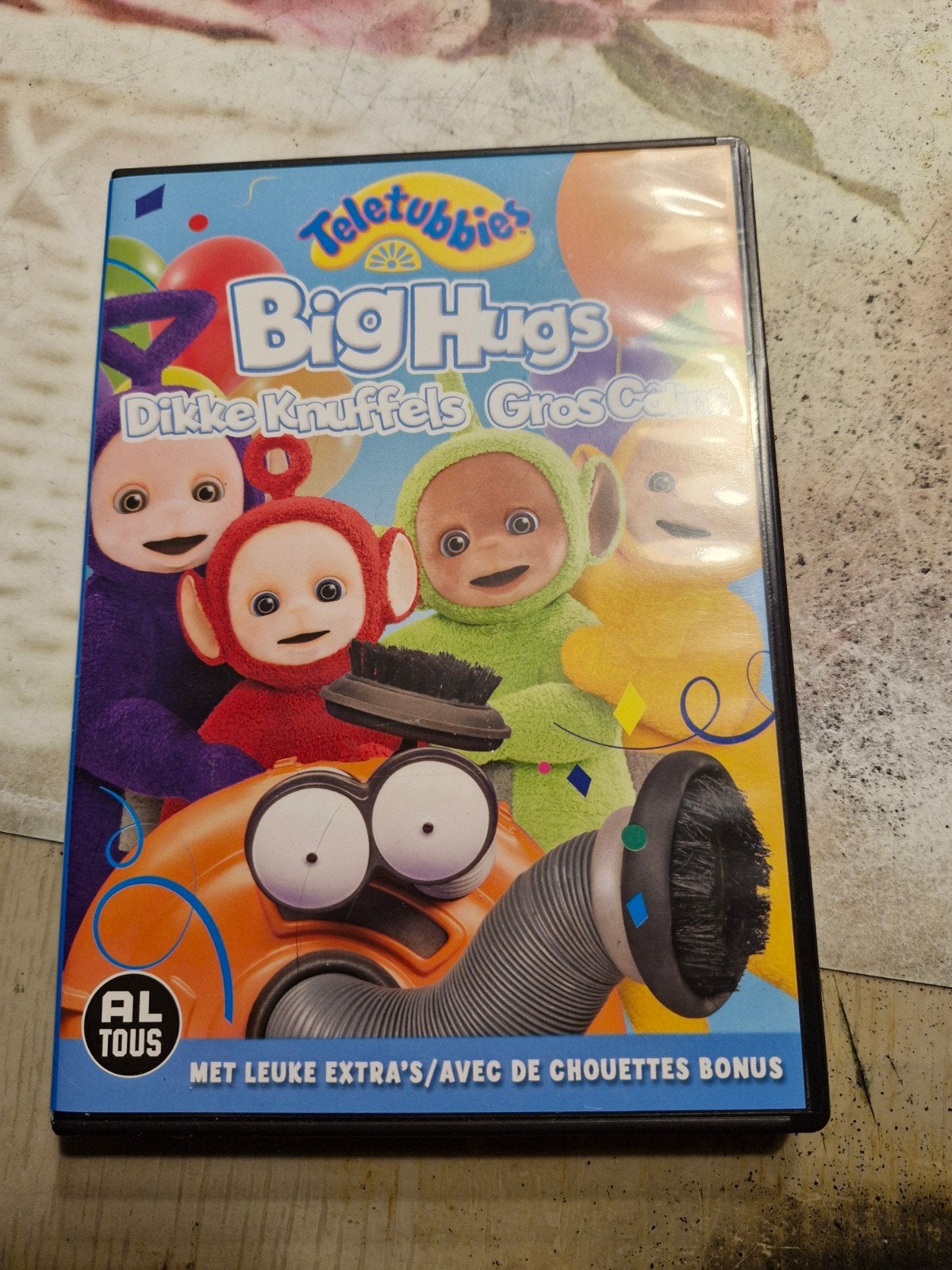 dvd teletubies big hugs, Enlèvement ou Envoi, Comme neuf, Néerlandais