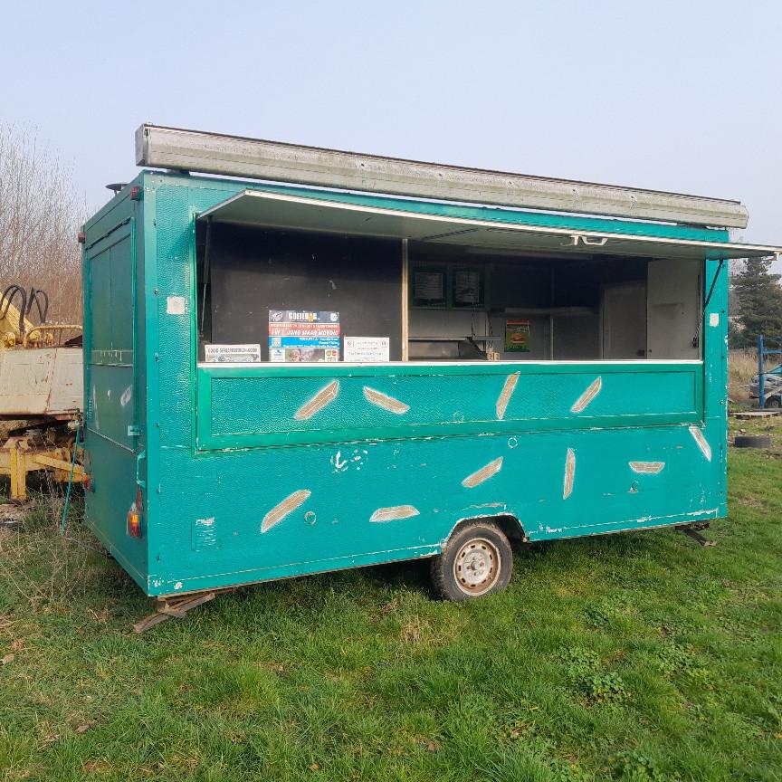 Mobiel Frietkot / Frituurwagen, Ophalen of Verzenden