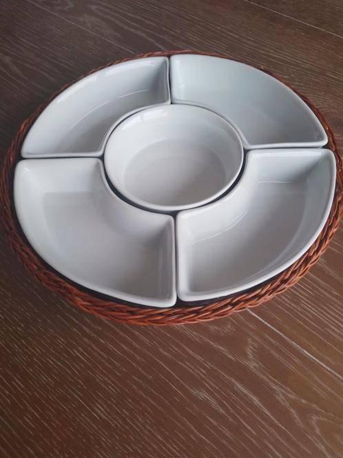 Aperitiefschotel, Ophalen of Verzenden, Zo goed als nieuw, Effen, Schaal of Schalen