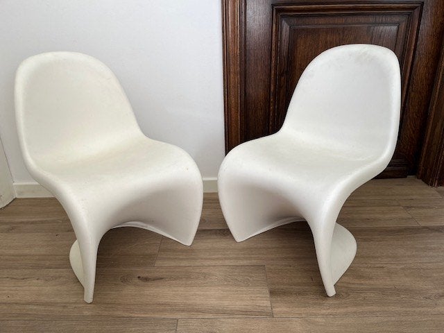 Design kinderstoelen Verner Panton voor Vitra, Ophalen, Gebruikt, Stoel(en)