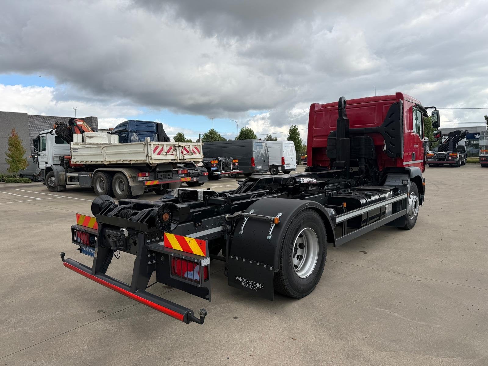 MAN TGM 18.290 - AUTOMAAT - HIAB CONTAINERSYSTEEM (bj 2016), Automaat, Euro 6, MAN, 213 kW