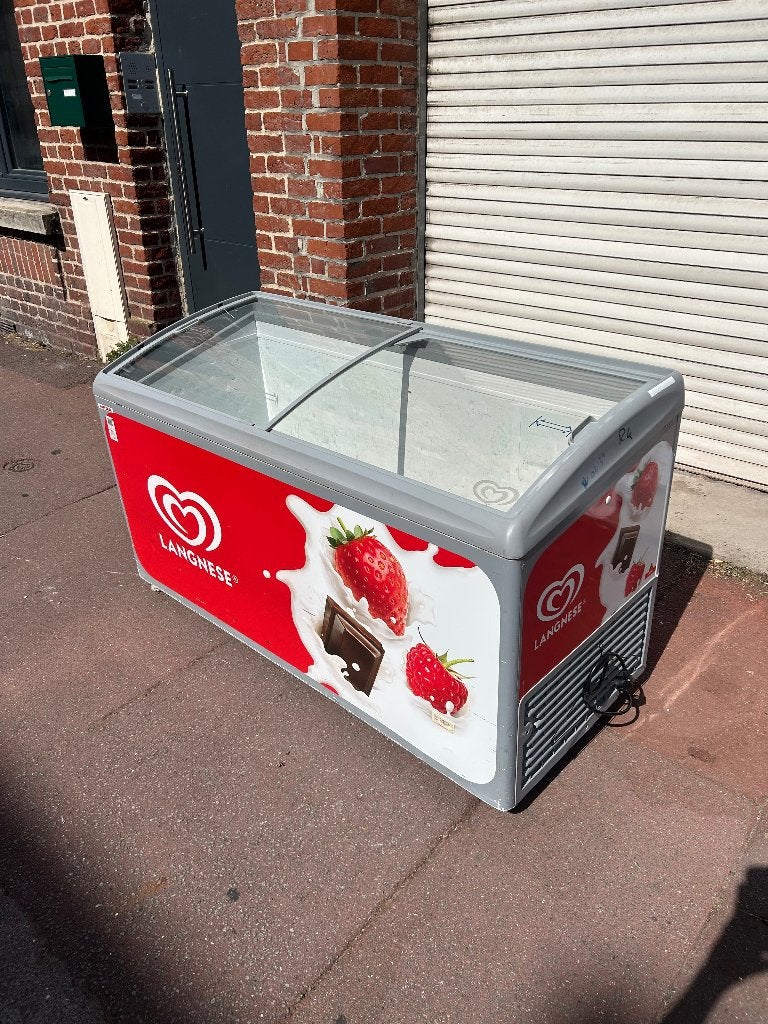 Congélateur bahut vitré 300 litres, Electroménager, Enlèvement, Congélateur