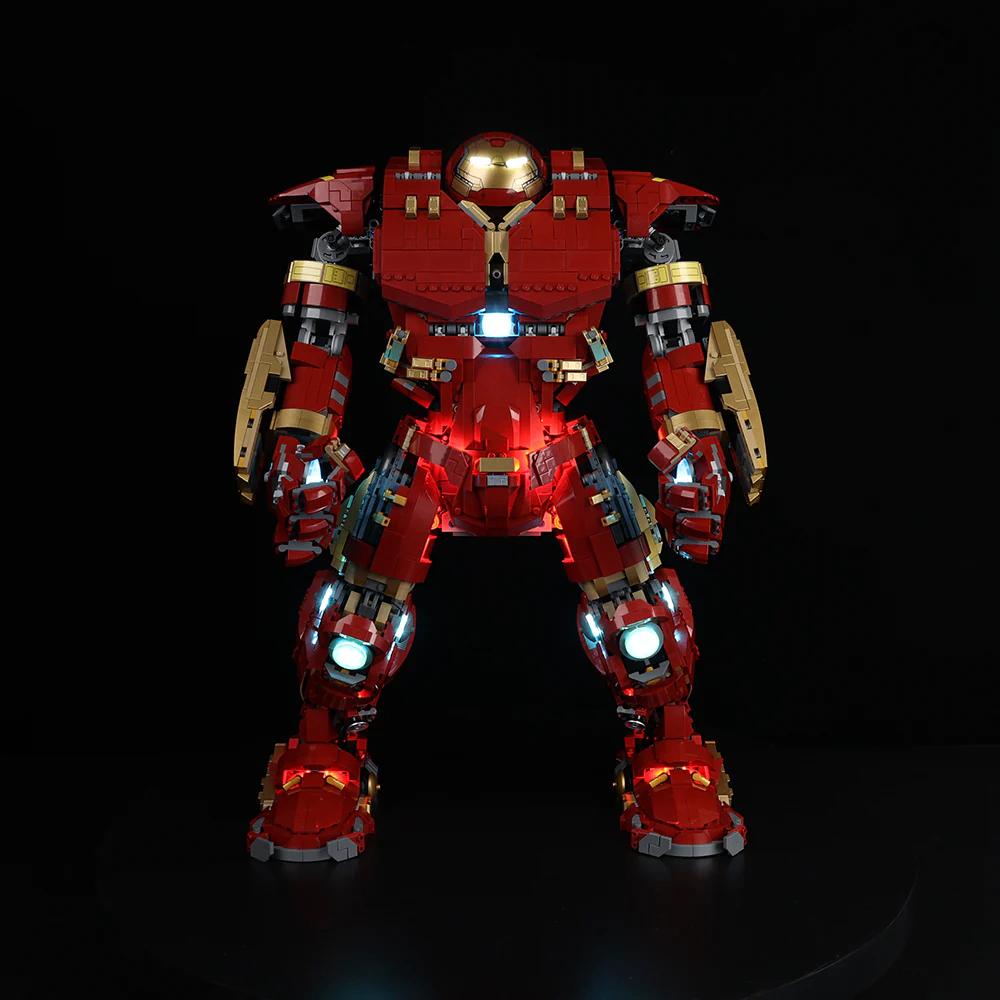 Lumières LED pour Marvel Hulkbuster 76210 New, Enlèvement ou Envoi, Neuf, Autres marques