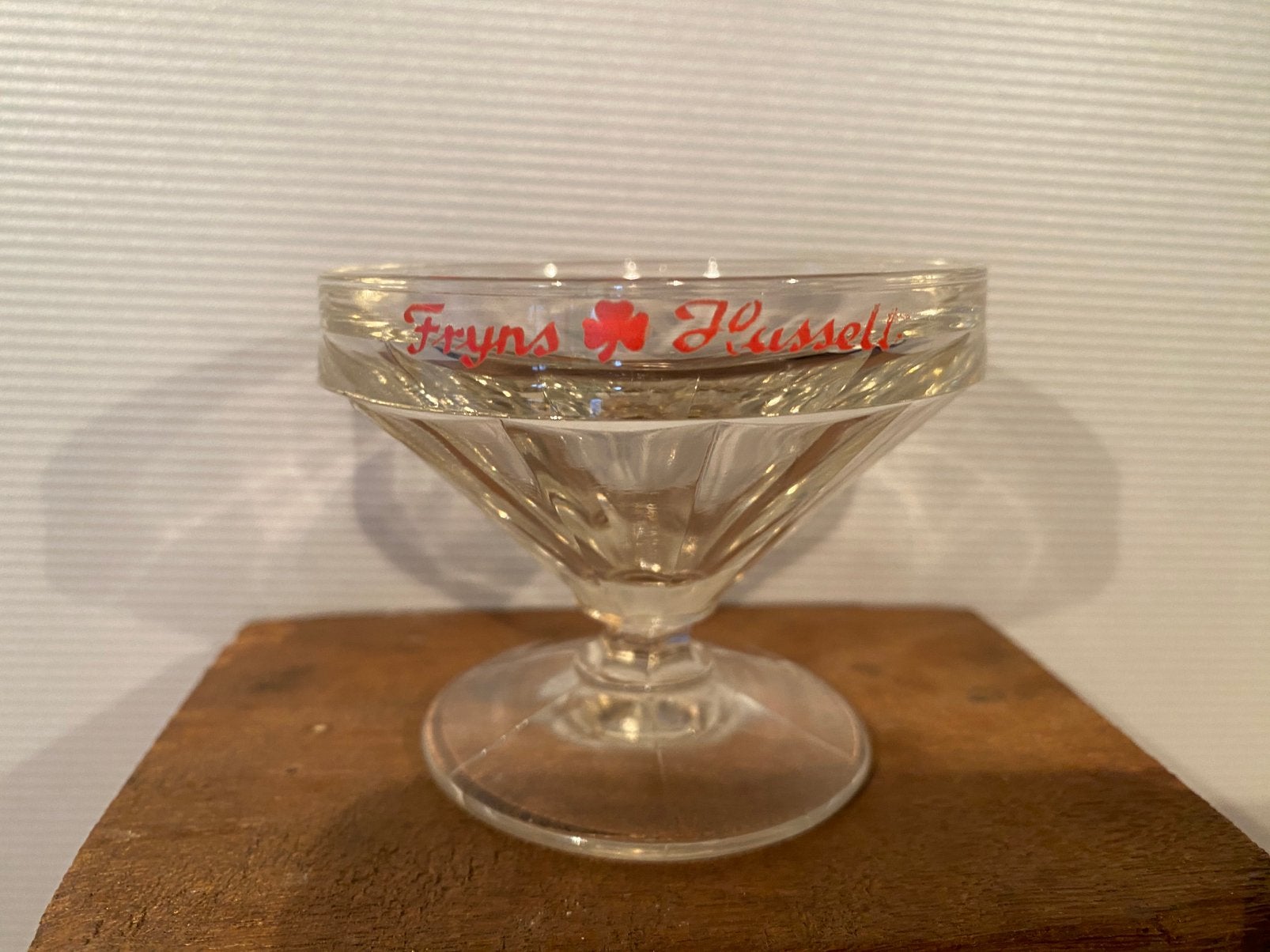 FRYNS HASSELT JENEVER GLAS, Ophalen of Verzenden, Gebruikt, Overige typen