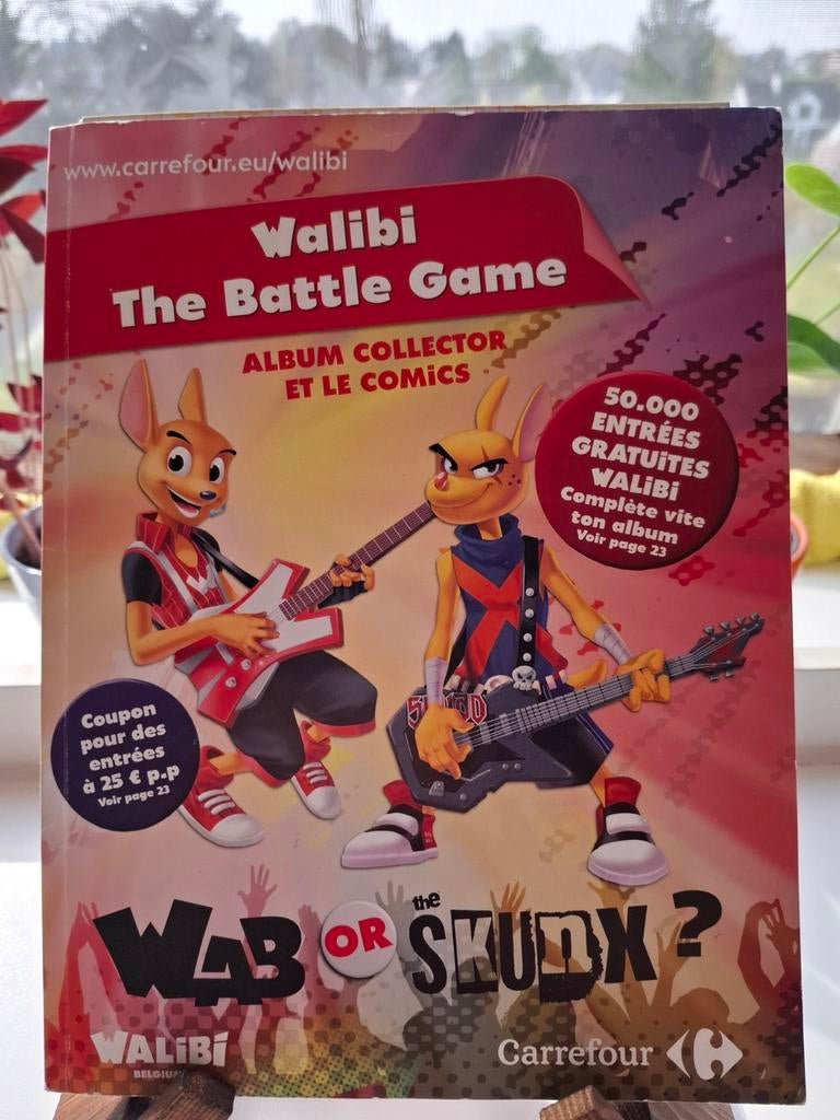 Collector walibi the battle game, Verzamelen, Ophalen of Verzenden, Speelkaart(en)