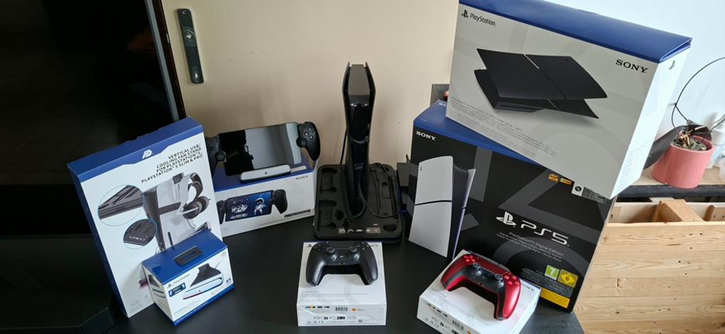 Playstation 5 digital pakket + PS portal, Ophalen of Verzenden, Zo goed als nieuw, Playstation 5