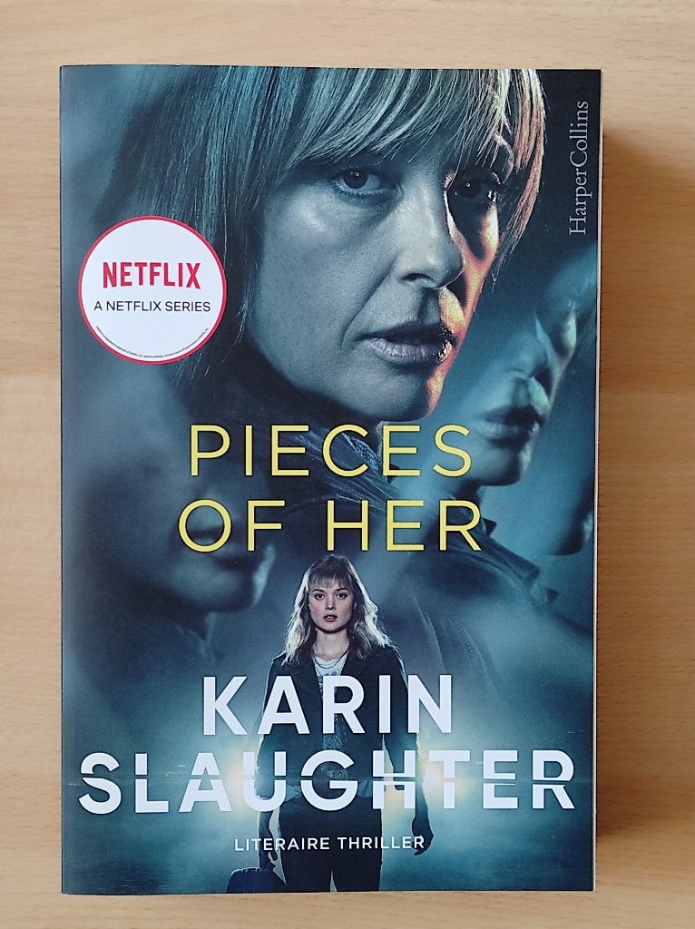 boek: Pieces of her van Karin Slaughter, Ophalen of Verzenden, Gelezen, Karin Slaughter