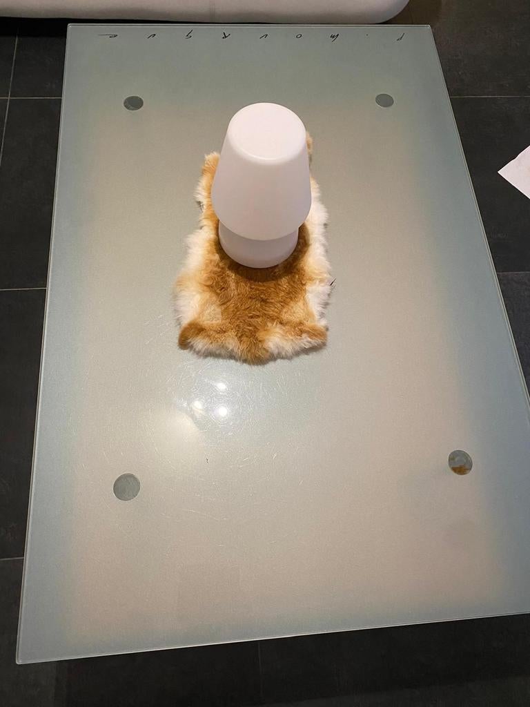 Salon tafel, Ophalen