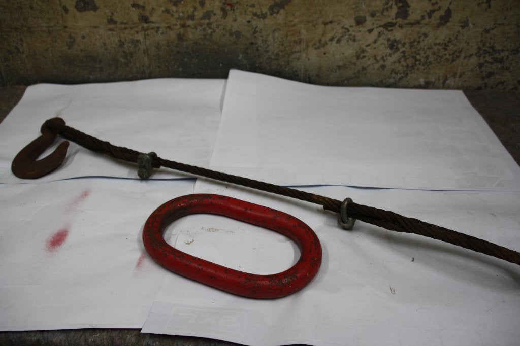 Zware trekkabel met extra zware oog lengte 110 cm, Zakelijke goederen, Ophalen
