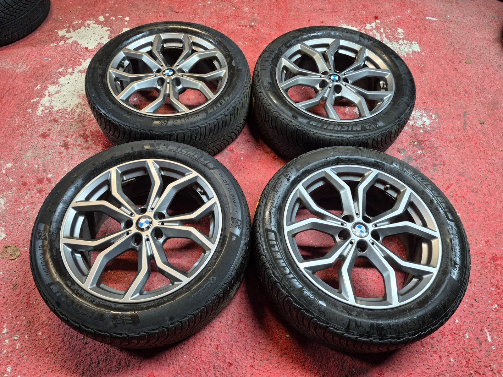 BMW originele winterkit met 19" wielen X3 G01 en X4 G02 5x11, Auto-onderdelen, Banden en Velgen, Banden en Velgen, Winterbanden