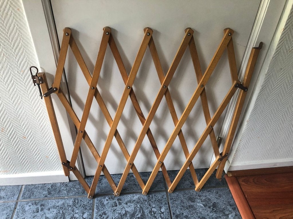Barrière sécurité enfant bois, Barrière de sécurité, Enlèvement, Utilisé, 115 cm ou plus