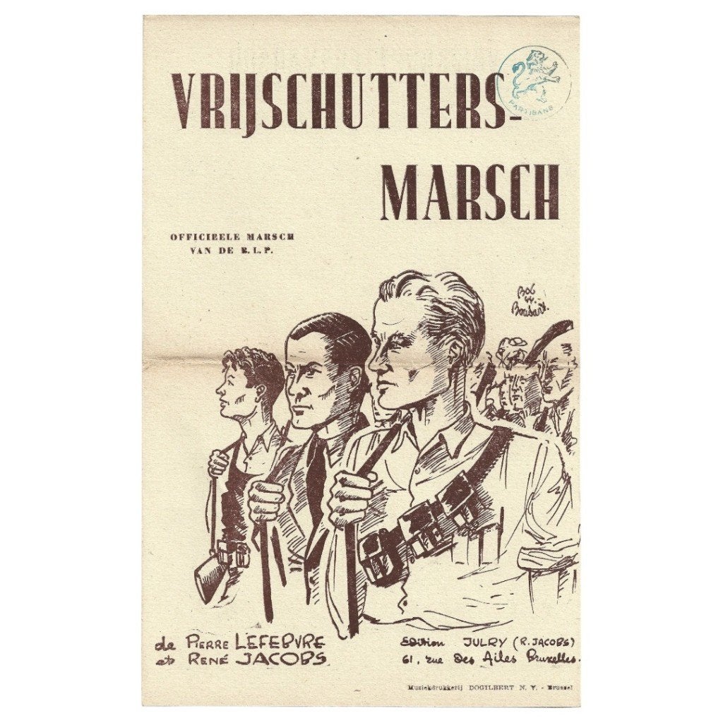 Vrijschutters-Marsch, Ophalen of Verzenden, Overige soorten, Overige typen