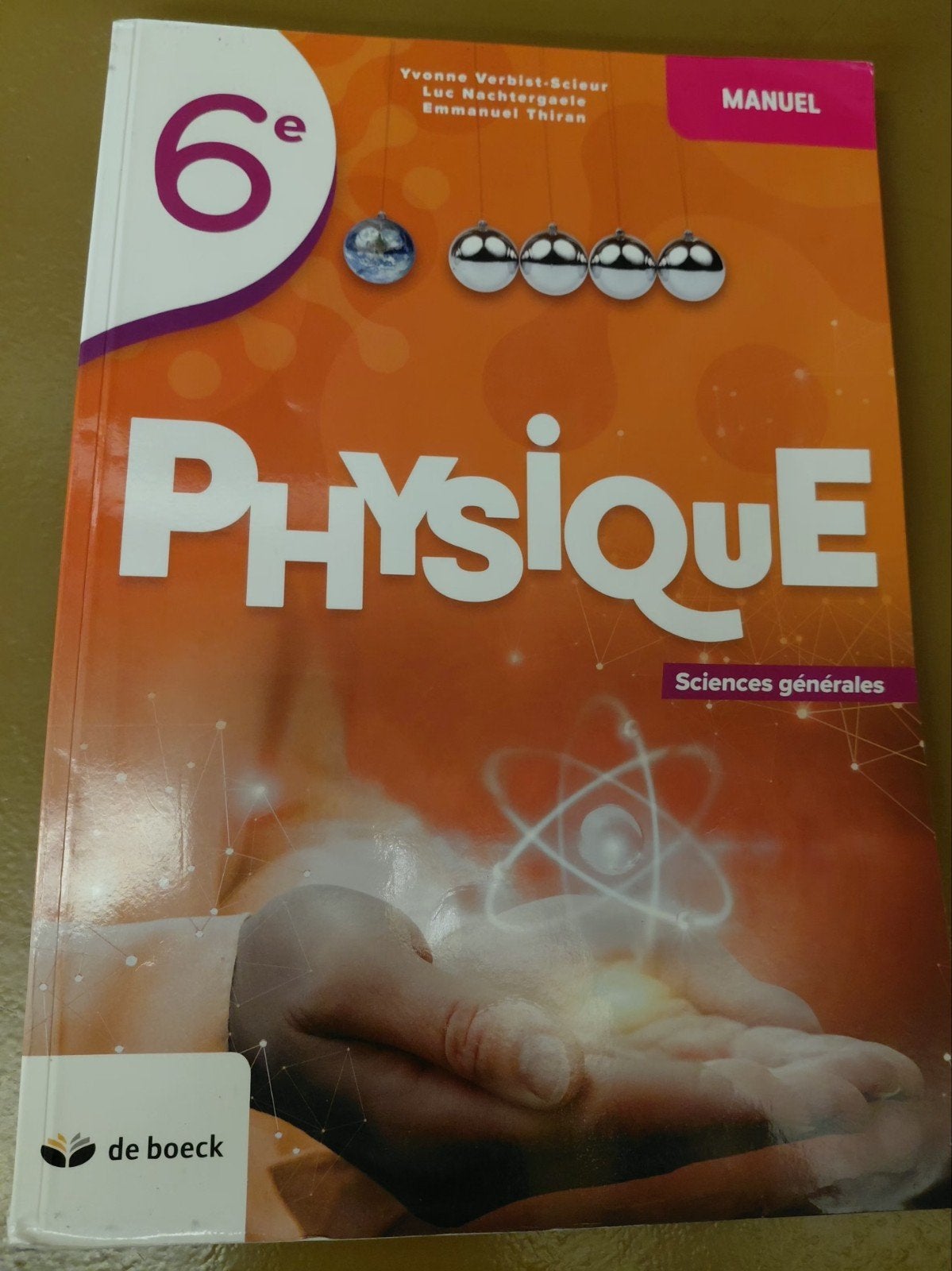 manuel de physique 6 ème, Livres, Enlèvement ou Envoi, Physique