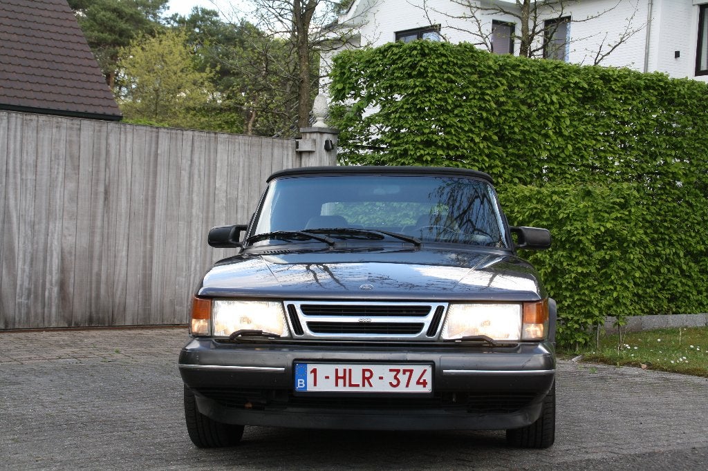 Saab Cabrio 900S Turbo 16V - Oldtimer - 1993, Auto's, Voorwielaandrijving, 4 zetels, Beige, Overige kleuren