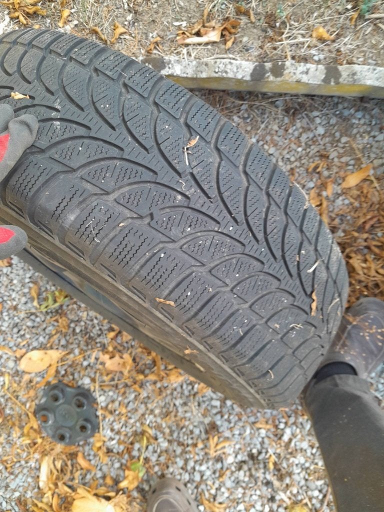 4 Pneus Hiver sur jantes JeepRenegade 215/65 R16 Bridgestone, Ophalen, 16 inch, Winterbanden, Band(en)