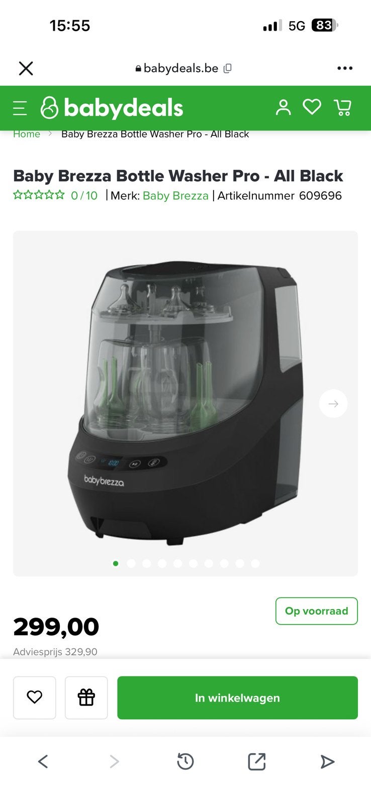 Baby brezza, Electroménager, Friteuses à air, Enlèvement, Comme neuf