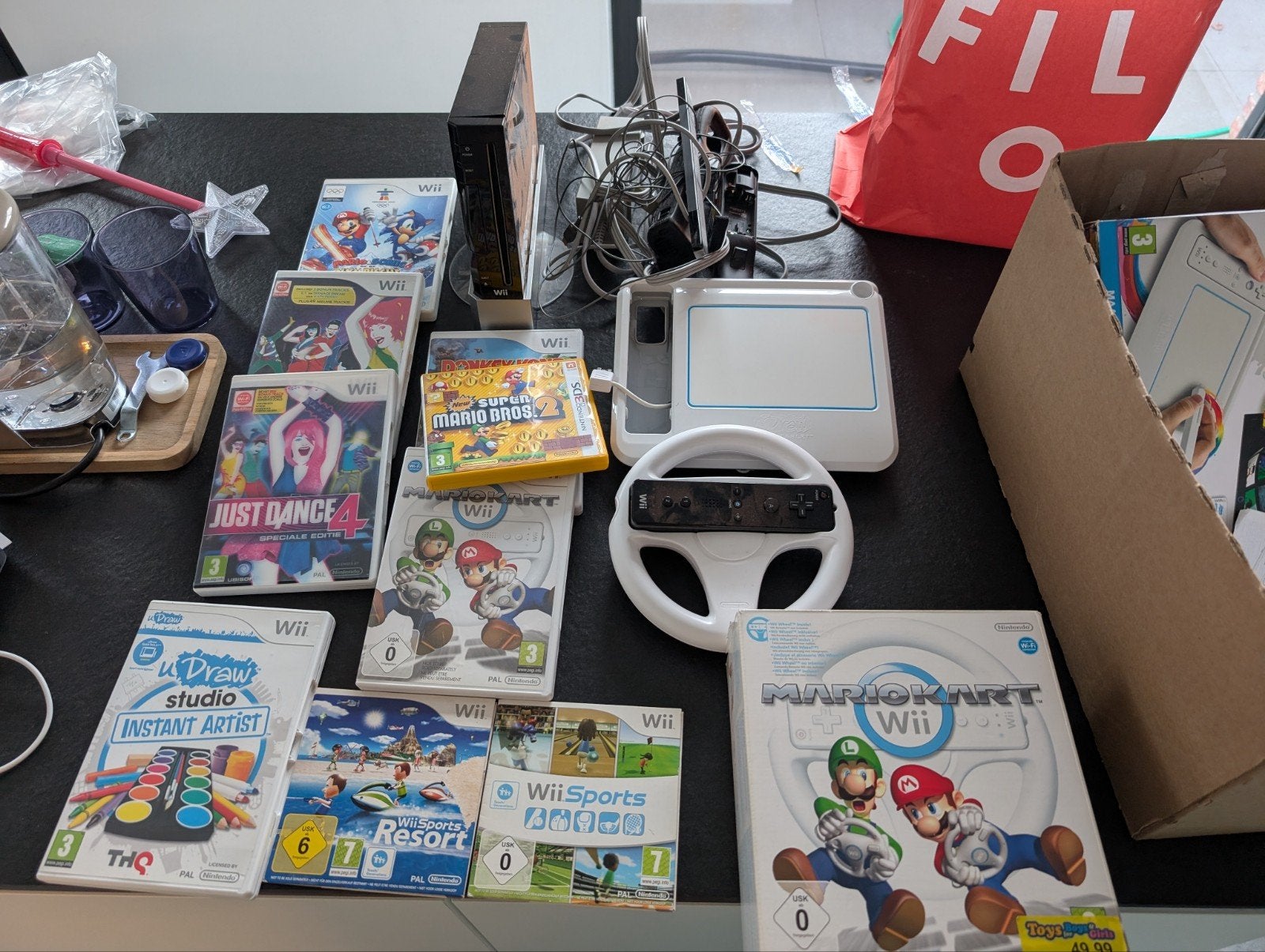 lot Wii spullen en spelletjes, Consoles de jeu & Jeux vidéo, Enlèvement ou Envoi