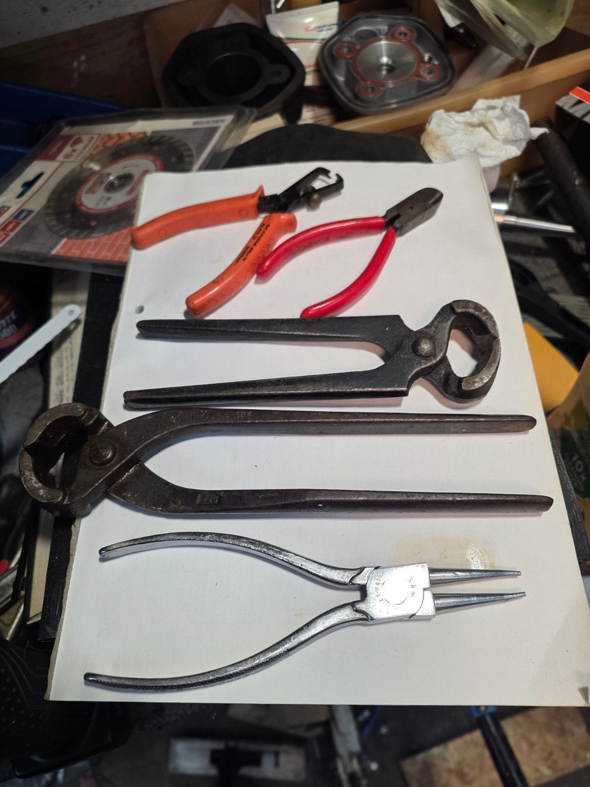 tangen knipex standing Stanley en sam tools, Doe-het-zelf en Bouw, Ophalen, Knipex