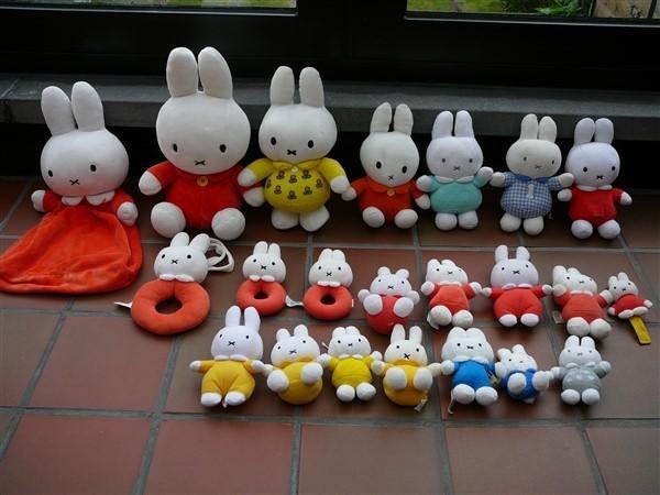 Verschillende Nijntjes knuffels, Kinderen en Baby's, Ophalen, Gebruikt, Konijn, Nijntje