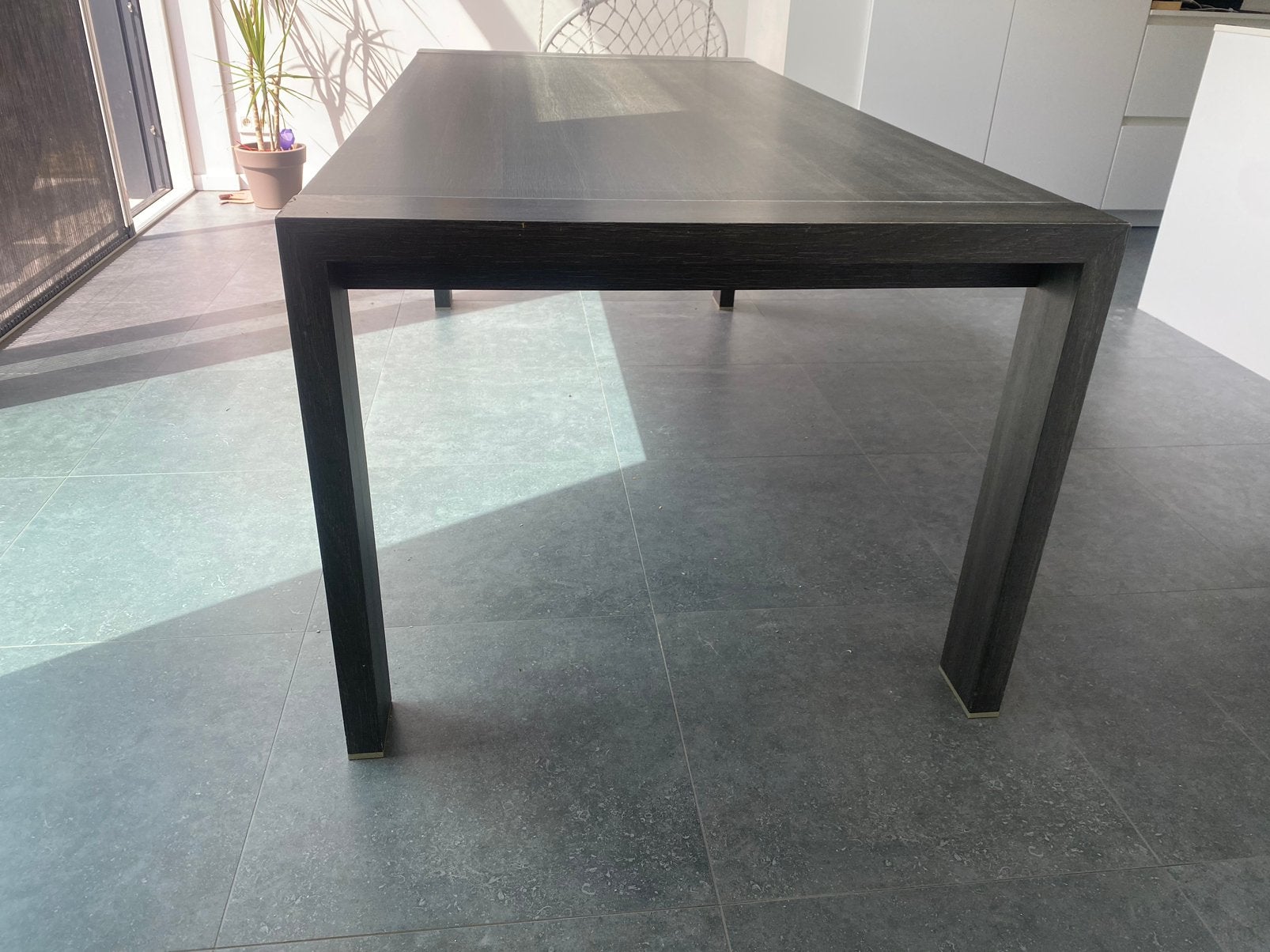 GRATIS - Eettafel 100cmx210cm - Zelf ophalen + demonteren, Ophalen, Overige materialen, Gebruikt, 200 cm of meer