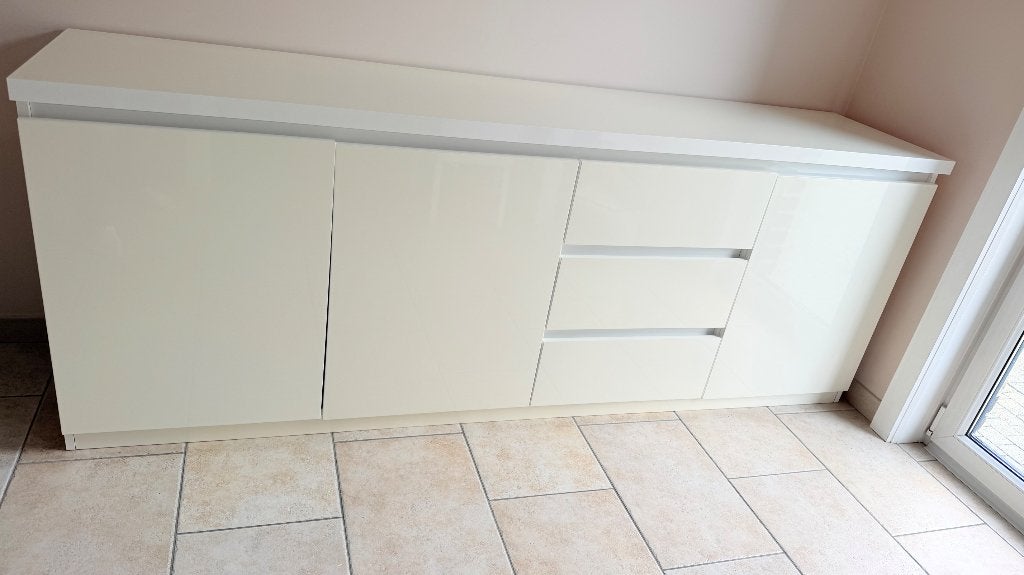 Commode, Maison & Meubles, Enlèvement, Utilisé, 200 cm ou plus, Avec tablette(s)