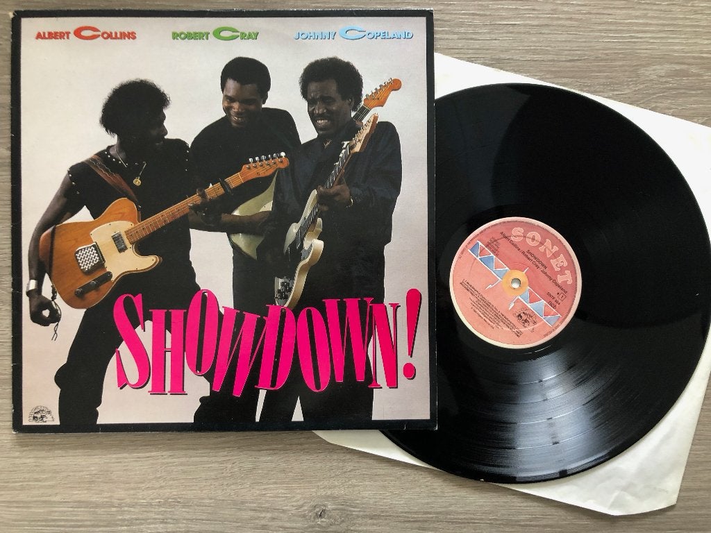 ALBERT COLLINS-ROBERT CRAY-JOHNNY COPELAND - Showdown! (LP), CD & DVD, Vinyles | Jazz & Blues, Pressage original, Comme neuf, Blues