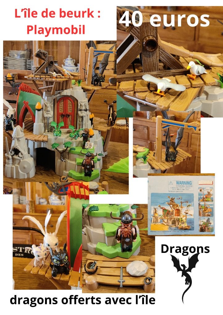 Playmobil Figurines Dragons, Enfants & Bébés, Jouets | Playmobil, Utilisé, Dragons, Figurines, Kit complet