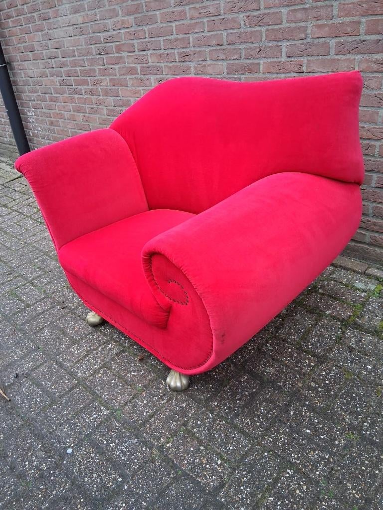 Gaudi fauteuil van Bretz, Huis en Inrichting, Fauteuils, Gebruikt, Hout, Stof, 50 tot 75 cm, 75 tot 100 cm, Ophalen