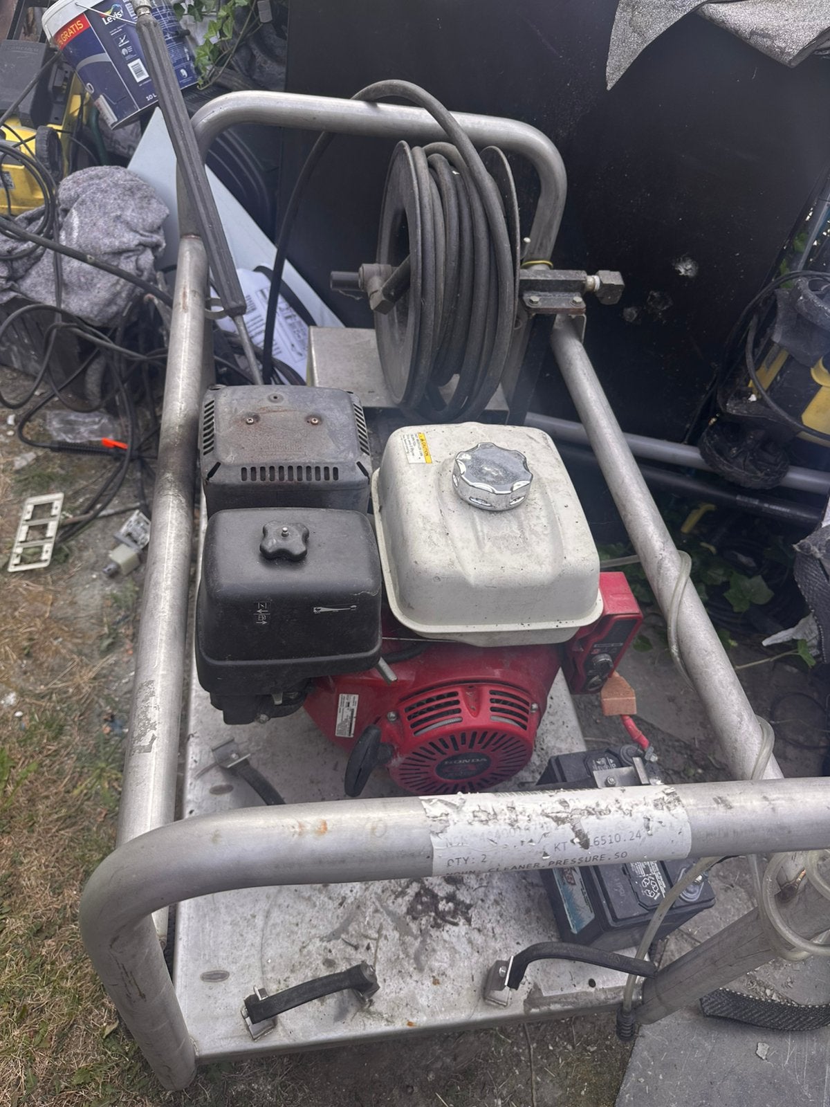 Honda hogedrukreiniger, Ophalen, Gebruikt, Benzine