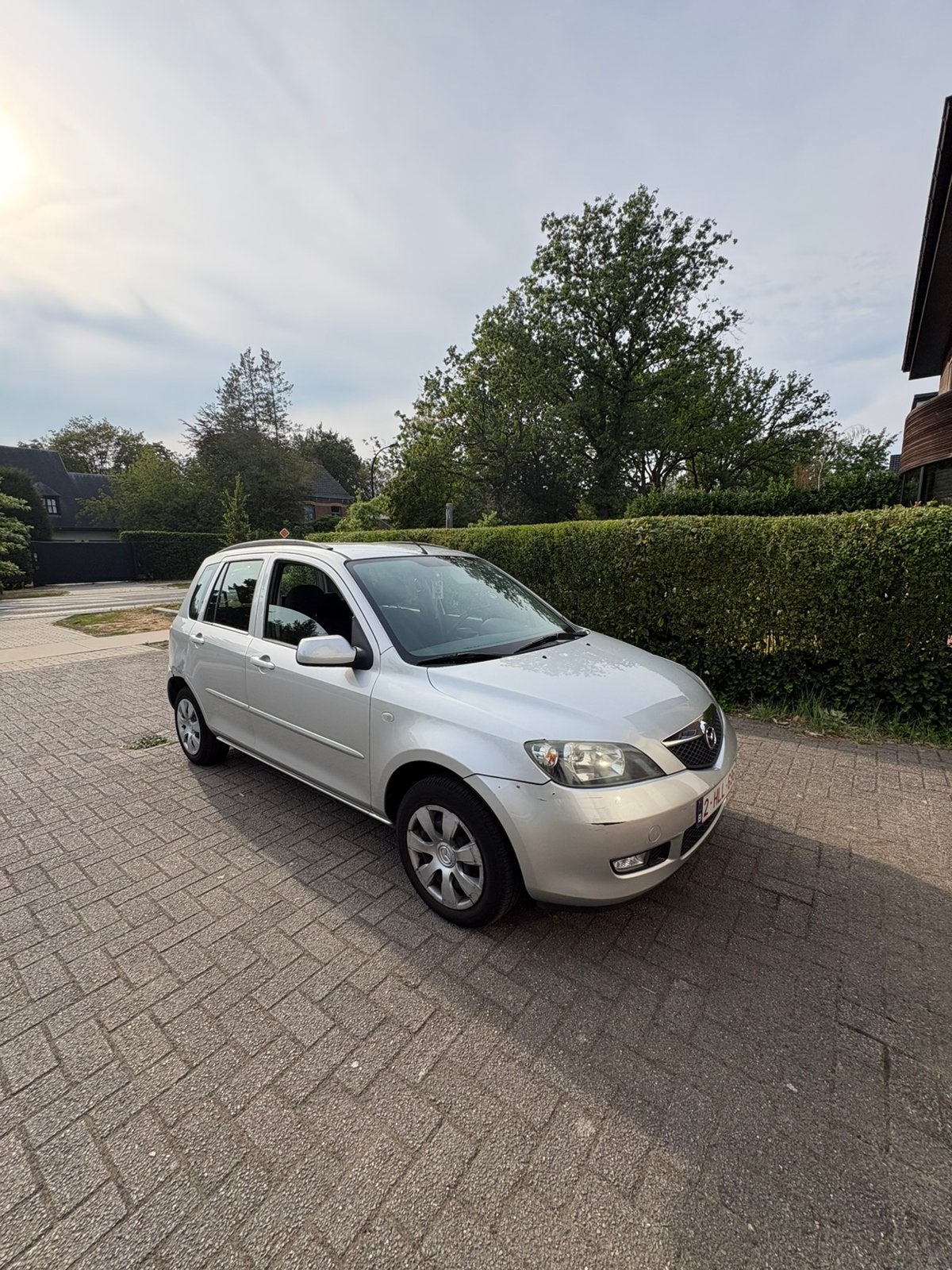 Mazda 2 automaat, Auto's, Mazda, Automaat, Dealer onderhouden, Stof, Zwart