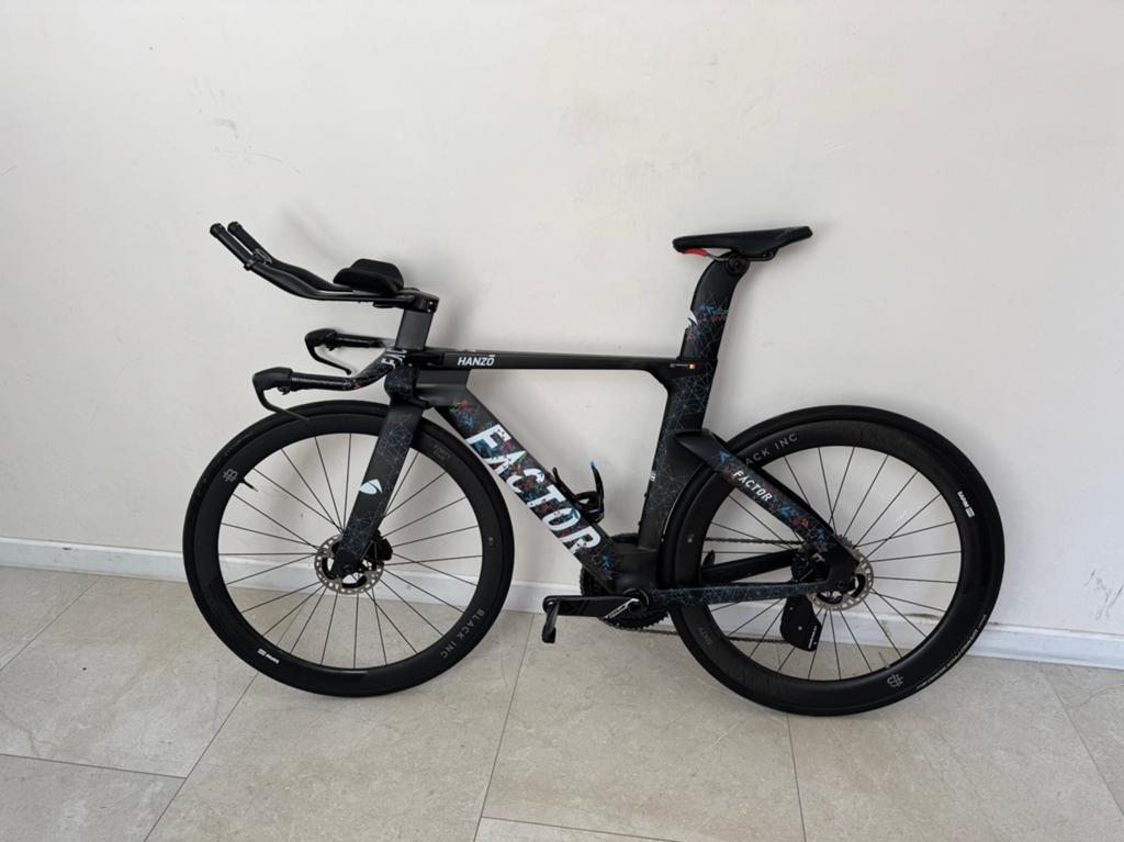 Factor Hanzo TT – Dura Ace 12sp – Black Inc – CeramicSpeed, Fietsen en Brommers, Carbon, Zo goed als nieuw, Meer dan 20 versnellingen