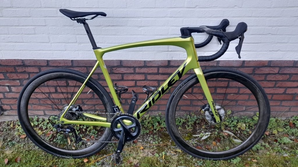 Ridley Fenix SLiC Disc 2022, maat L Zipp 302, 28 inch, Carbon, Heren, Zo goed als nieuw