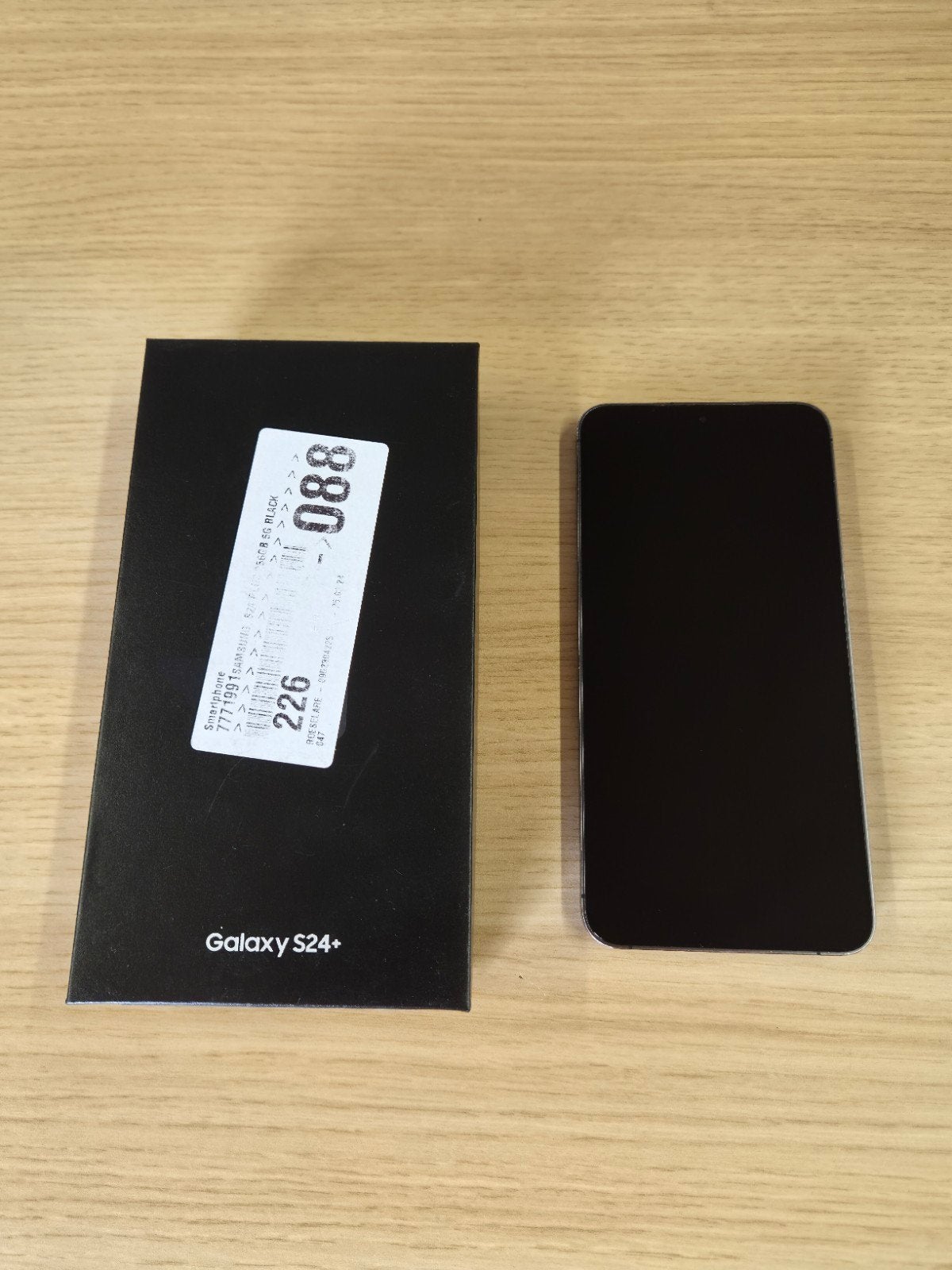 Samsung Galaxy S24+ 256 Go Noir, Telecommunicatie, Ophalen, Gebruikt, Overige modellen, Zwart